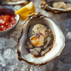 1/2 Dozen Local Shucked Oysters