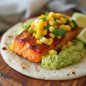 Salmon Taco