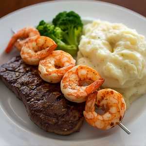 Surf & Turf (10 oz. Sirloin)