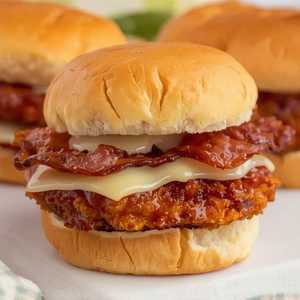 BBQ Chicken Tender Sliders