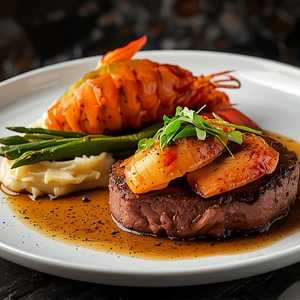 Philippe’s Surf And Turf
