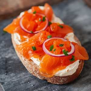 Smoked Salmon Tartine