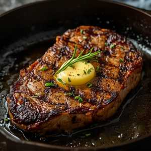 Black Skillet New York Strip