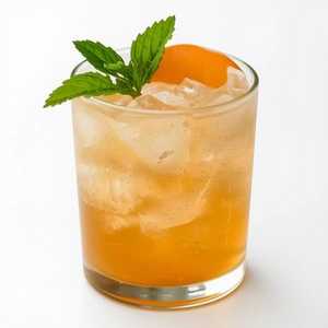 Peach Bourbon Smash