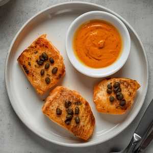 Pan Seared Salmon Bites