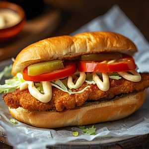 Fried Catfish Poboy