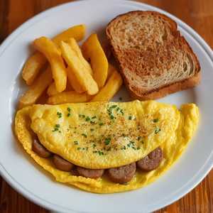 Sausage Omelette