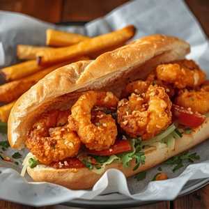 Fried Shrimp Poboy