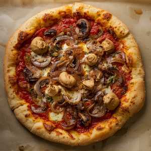 Mushroom Pizza