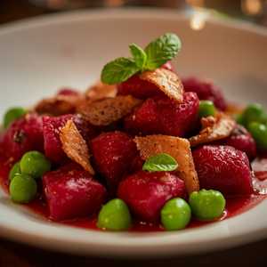 Beet Gnocchi