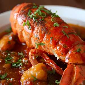 CARIBE LANGOSTA EN SALSA CRIOLLA