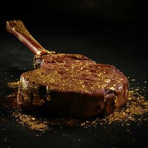 Golden 24 Karat American Wagyu Tomahawk Steak for Two