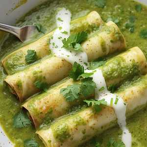 Enchiladas Verdes (Queso)