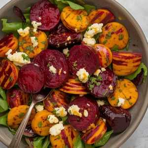 Beet & Herbed Goat Cheese