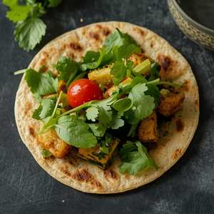 VEGETABLE NAAN TACO