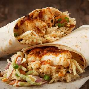 Blackened Fish Wrap