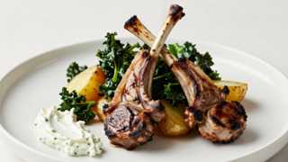 Grilled Rack Of Lamb