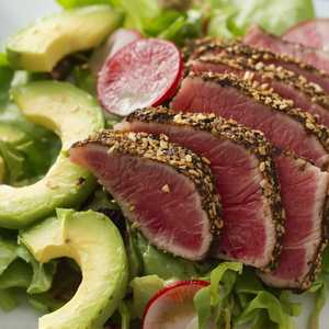 Sesame Crusted Tuna Salad*