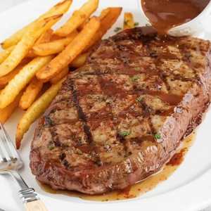 Grilled 16oz Prime Sirloin Steak