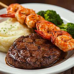 Surf & Turf Sirloin - 10oz