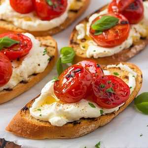 Tomato & Ricotta Bruschetta