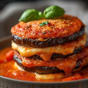 Crispy Eggplant Parmesan