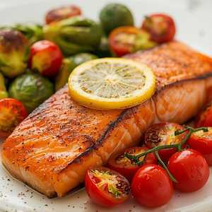 Cedar Plank King Salmon