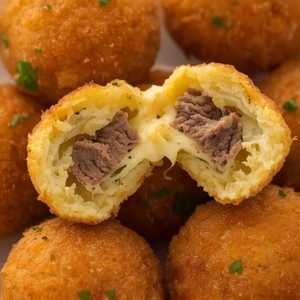 Beef and Cheese Croquettes