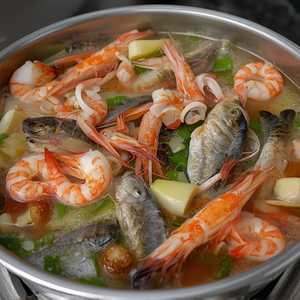 LẨU ĐỒ BIỂN / Seafood Hot Pot
