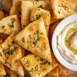 Pita Chips + Dip