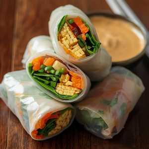 GÕI CUỐN CHAY / Vegetarian Spring Rolls