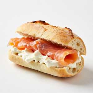 Panino Salame Affumicato con Mascarpone