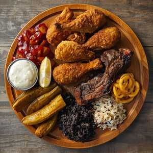 The Haitian Sensation Platter