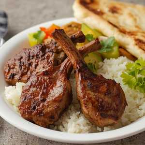 Rack Of Lamb Thali