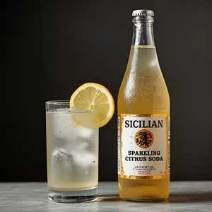 Sicilian Flavored Sparkling Water