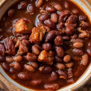 Pit Smoked Beans
