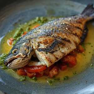 Grilled Branzino