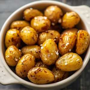 Brown Butter Fingerling Potatoes