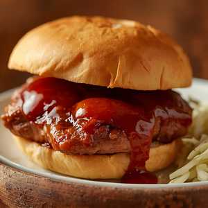 BBQ Rib Sandwich