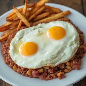 Homemade Hash & Egg