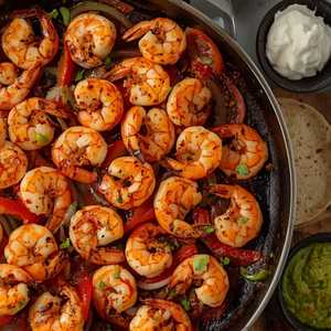 Shrimp Fajitas
