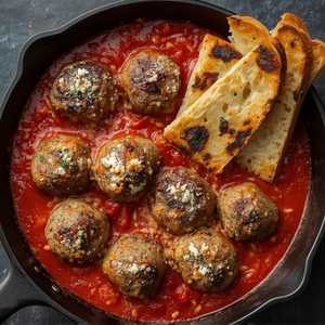 Meatballs al Forno…Oven Baked Meatballs