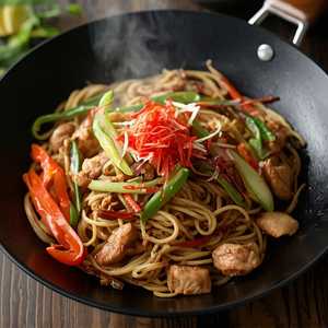 Chicken Yaki Soba