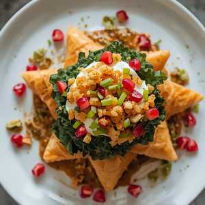SAMOSA KALE CHAAT