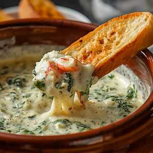 Crab & Spinach Fondue