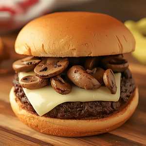 Mushroom Swiss Burger