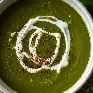 Roasted Poblano Soup