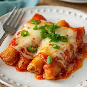 Cod Fish Enchiladas
