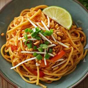 Pad Thai With Crabmeat