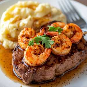 Surf & Turf Sirloin - 10oz